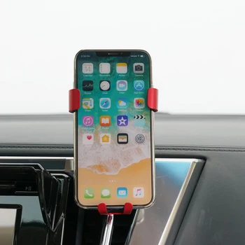 

Right hand drive Car Phone Holder Air Vent Mount Stand Gravity Smartphone Cellphone Support for Toyota Alphard AH30 2016-2019