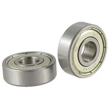 

THGS 2 pcs Single Shielded 608Z Miniature Deep Groove Ball Bearings