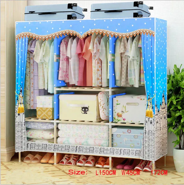 Factory Price Solid Wood Wardrobe Closet length 150 cm | Мебель
