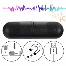 Беспроводной Bluetooth динамик Магнитный 2в1 автомобильный офисный стерео сабвуфер музыка громкий динамик USB AUX для iPhone huawei Xiaomi samsung