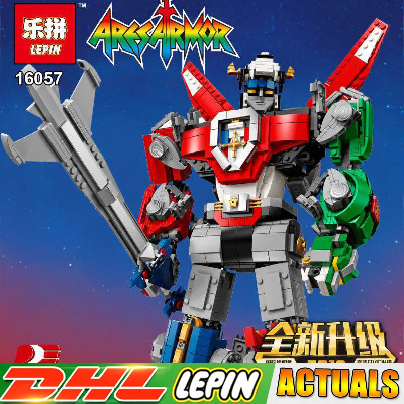 2018 Lepin 16057 Voltron 2600 PCS Defender of The Universe Model Building Kits Blocks Bricks toys Compatible LegoINGlys 21311