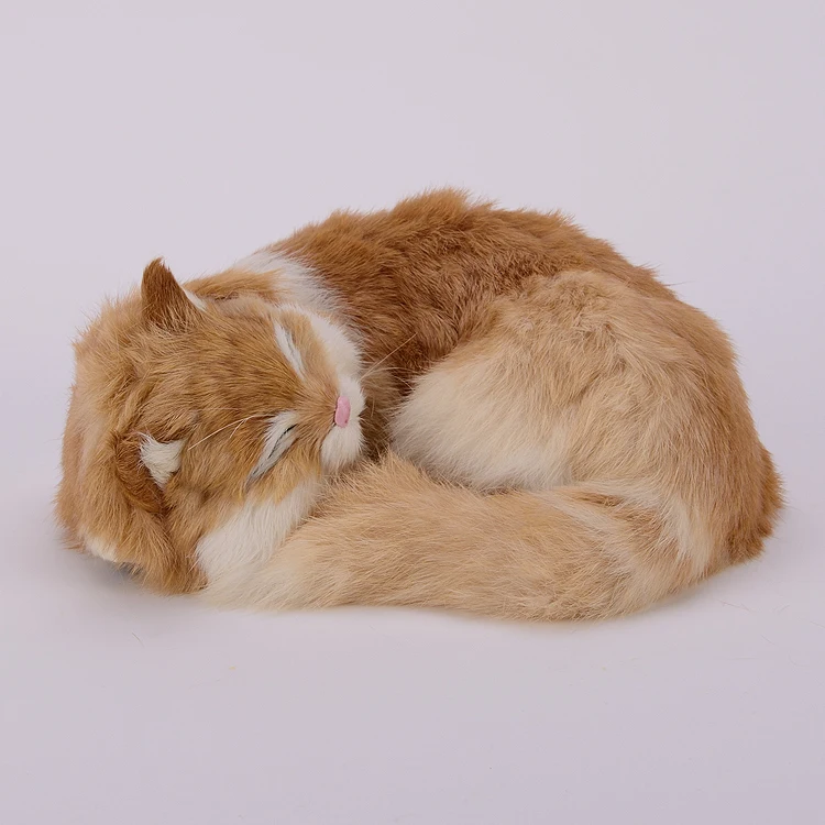 sleeping cat doll
