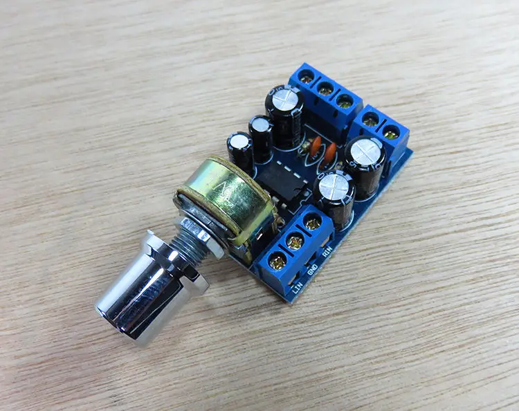 TDA2822M Mini 2 0 канала 1Wx2 стерео аудио усилитель мощности плата DC 5V 12V автомобильный