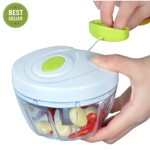 

Pull-cord Style Multi-function Food Chopper Fruit Vegetable Dicer Garlic Ginger Cutter Kitchen Gadgets Cooking Tools