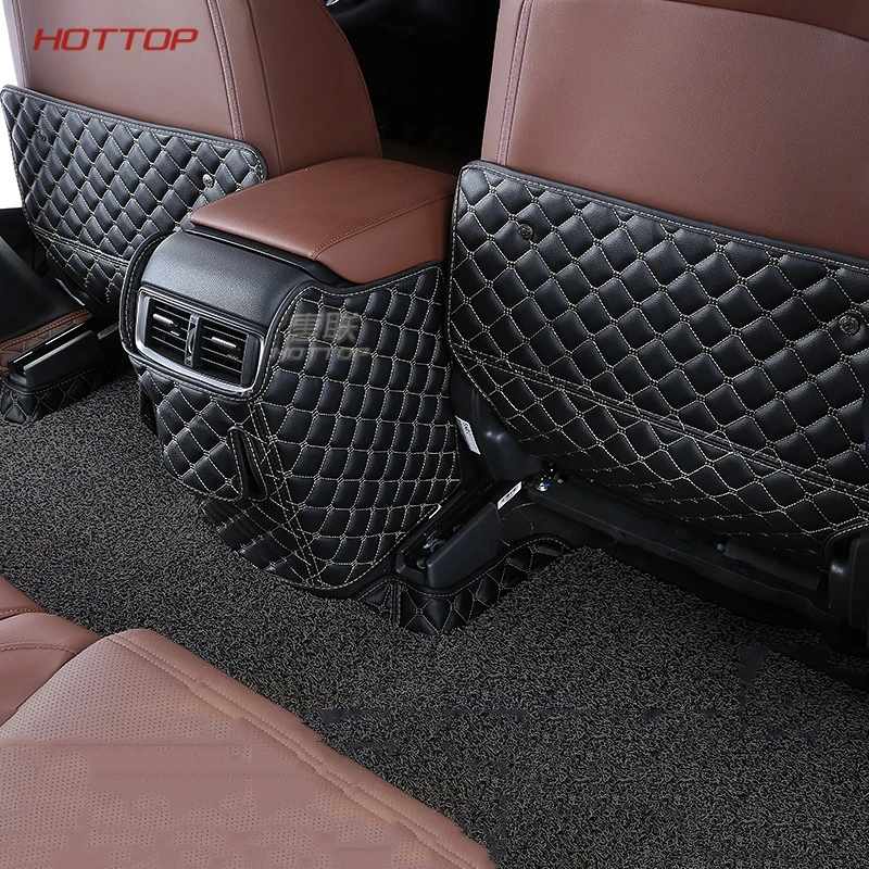 Кожаный Автомобильный Брелок с интерьерное сиденье протектор боковой кромки защиты площадки наклейки для автомобиля анти-kick коврик для Хонда сrv CR-V для укладки волос