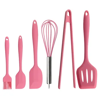 

12pcs Baking Tools Silicone Heat Resistant Non-scratch Non-stick Cooking Tool Cookware Kitchen Utensils for Dessert Shop Home