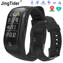 S908 Plus gps смарт-браслет 0,9" ips цветной экран плавательный водонепроницаемый IP68 спортивный смарт-браслет монитор сердечного ритма фитнес-трекер