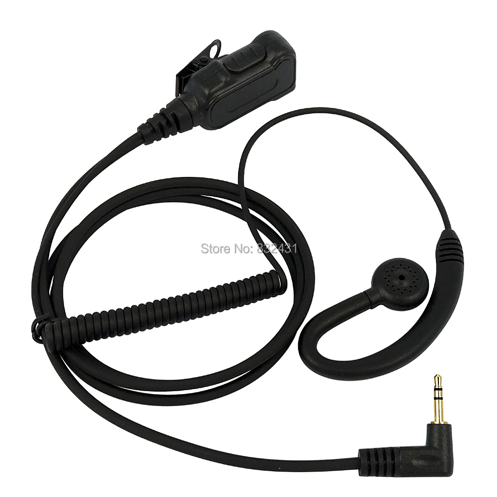 Гарнитура с микрофоном для Motorola Talkabout портативный TLKR T4 T5 T6200 T6220 рация PTT 2 5 мм 1
