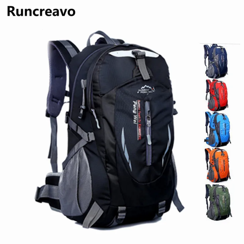 

New Waterproof Nylon Backpack Bag Rucksack Mountaineering Bag Men's Travel Bags Backpack Women Travel Bags Backpack