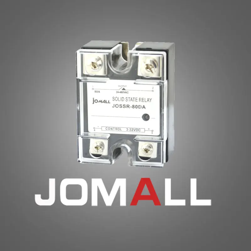 

SSR -80DA DC control AC SSR Single phase Solid state relay