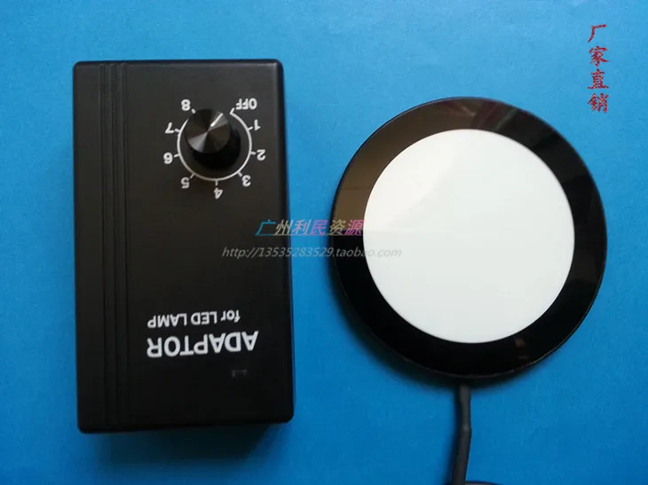 

CCS Machine Visual Light Source Microscope Illuminator LED Ring Probe Light Source White LED Lights