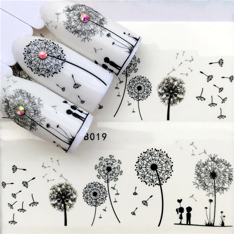 Nail Art Stickers Water Transfer Printing Fingernail Decoration Nail Art Stickers Water Transfer Printing Fingernail Decoration