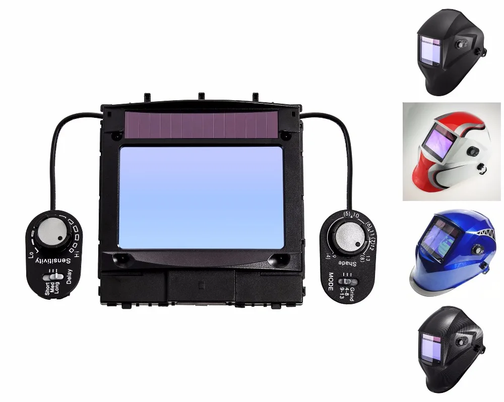 Welding Filter View Size 100x65mm (3.94x2.56") Solar 4 Sensors Auto