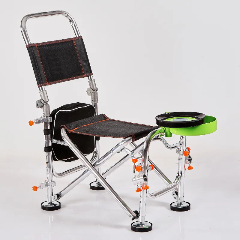 

New Folding Fishing Chair Portable Fishing Box Light Multi-function Shoulder Strap Back Comfortable Backrest Chair Fishing Box
