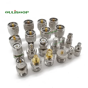 

5Pcs UHF to SMA/BNC/MCX/FME/F/TNC/Mini UHF RF Coaxial Adapter UHF PL259 SO239 Mini UHF Adapter Kits Male Female Connector