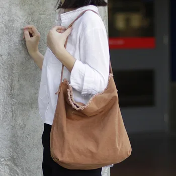 

102518 new hot women canvas handbag female casual shoulder bag