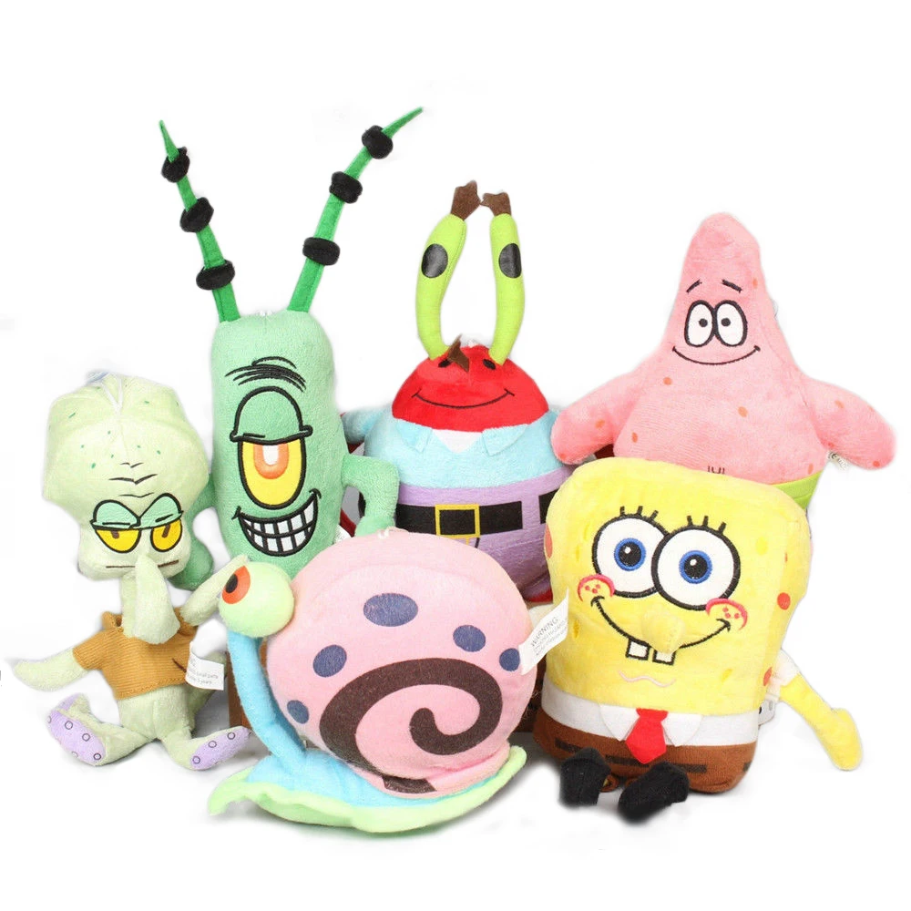 spongebob plankton plush