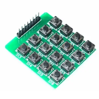 

5 pcs MCU Extension 4 x 4 16-Key Matrix Keyboard Module for Arduino 4*4 matrix keyboard