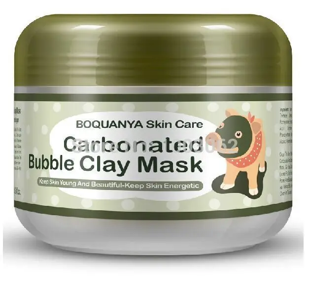 oxygen bubble deep cleansing facial mask acne scars remover mite oil