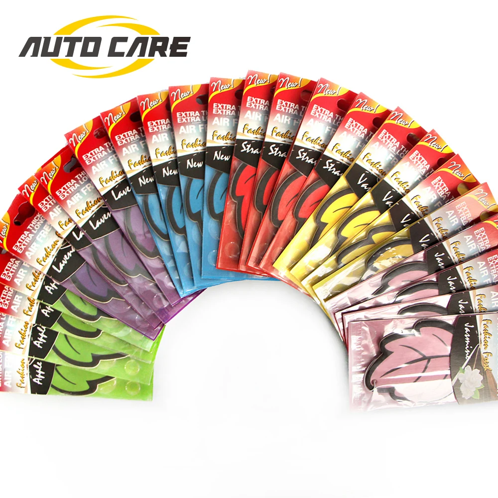 

24pcs Auto Shine 6 perfume/fragrance mixed Hanging Paper Car Air Freshener for Car, Home