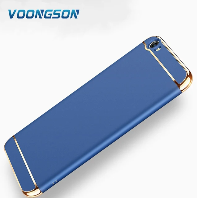 3 in 1 phone case for bbk vivo y66 back cover hard case 360 degree