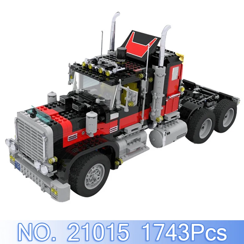 

DHL Lepin 21015 1743Pcs Technic Figures Team Black Cat Truck Model Building Blocks Bricks Sets Compatible Legoing 5571 Toys Gift