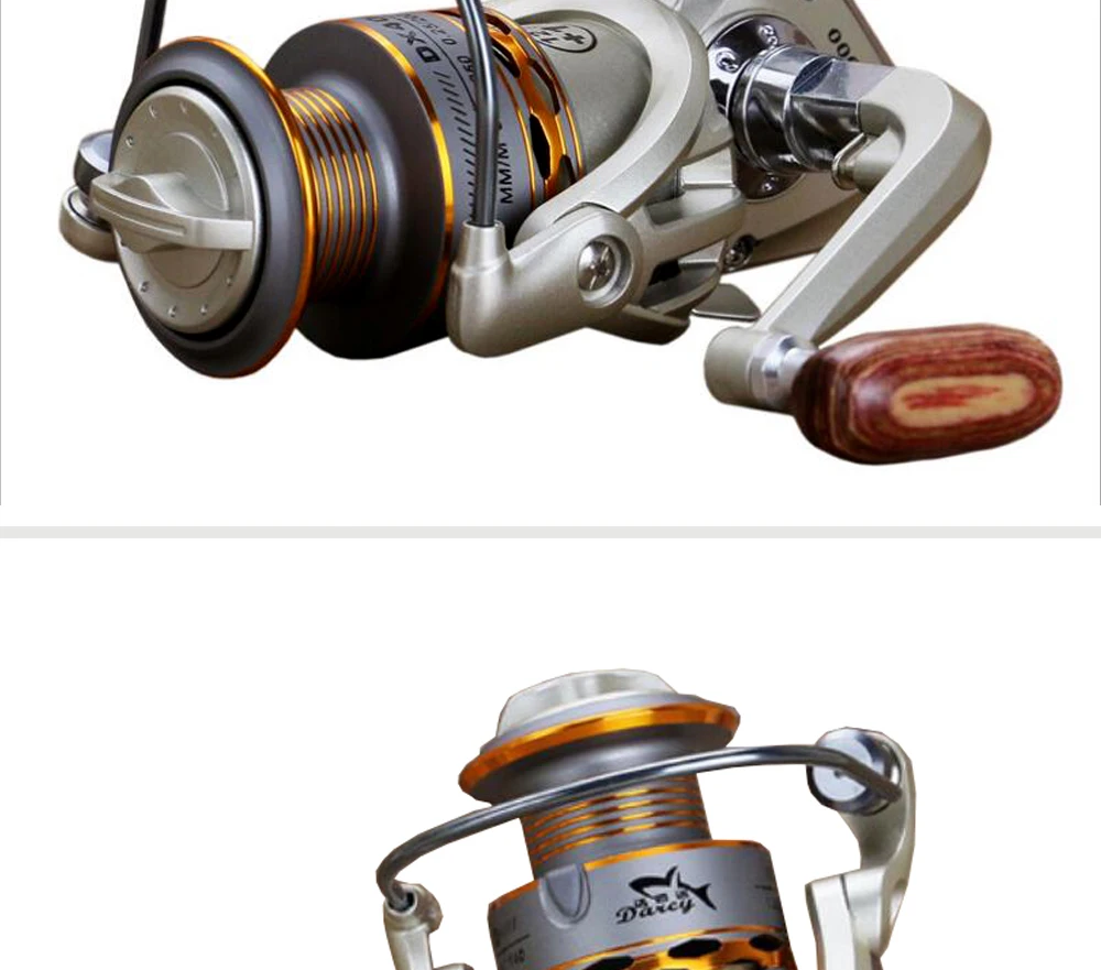 Profissional para a Esquerda e mão Aperto de Mão de Madeira Carretel de Pesca de Metal Carretel de Pesca 12 plus 1bb 2019 Nova Pesca Bobina Girando Direita Rodas 4 High Quality Esporte e Lazer