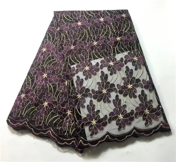 High Quality Nigerian Lace Fabrics 2018 With Stones African French Net Fabric Embroidered Tulle Mesh Party | Дом и сад