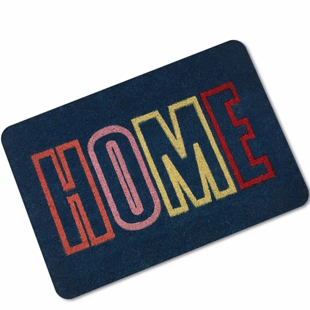New Fashion Welcome Home Printed Rubber Floor Mats Outdoor Kitchen Rubber Floor Mats Outdoor Kitchen
