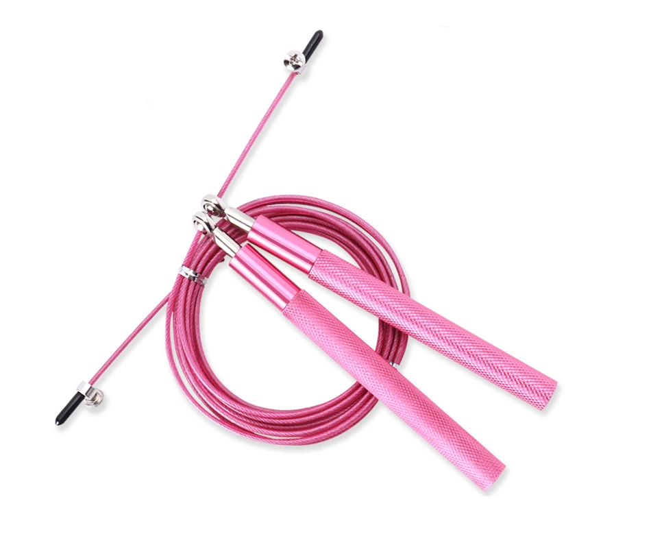 Crossfit Jump Rope Professional Speed Skipping for Fitness Workout Training Equipement MMA Boxing with Carrying Bag