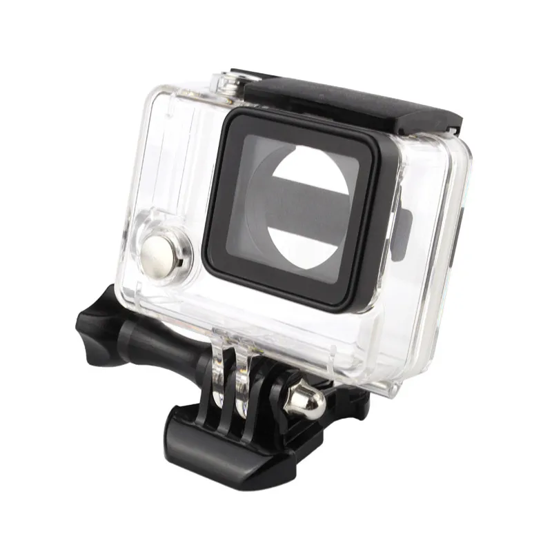 Подводный водонепроницаемый чехол для Go Pro Hero 4, сменный защитный чехол для GoPro Hero 4 3+ plus, аксессуары для камеры