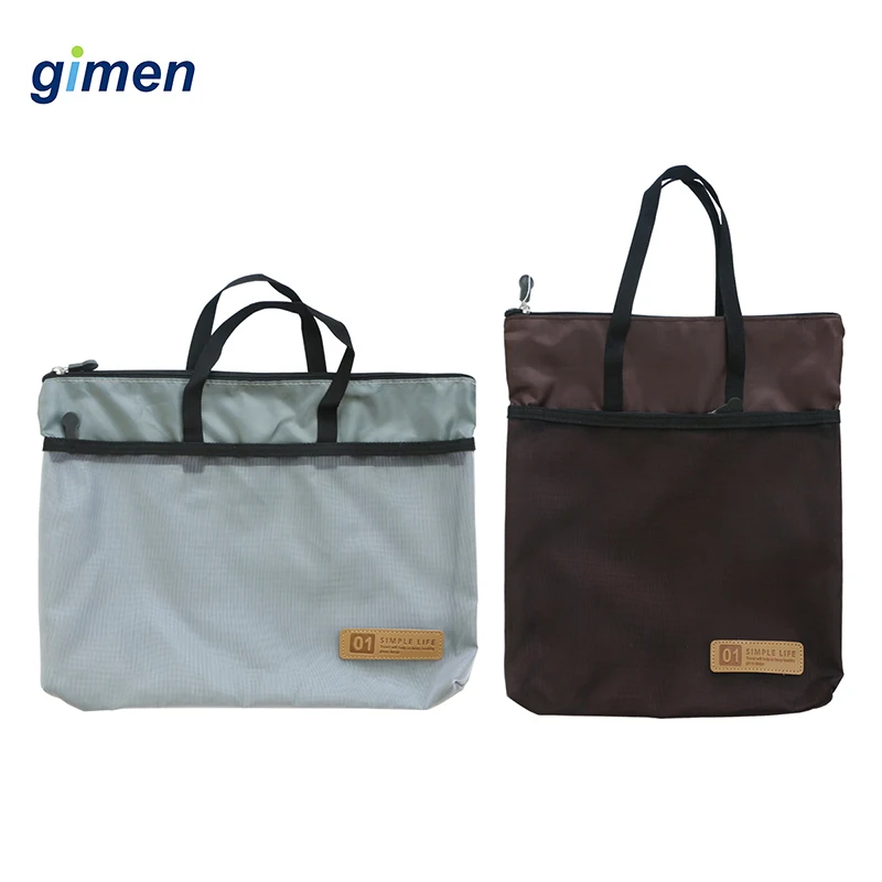 

Creative Business Briefcase A4 File Document Bag Zipper Bag Paper Storage Organizer File Folder School Office Supplies GC05-A404