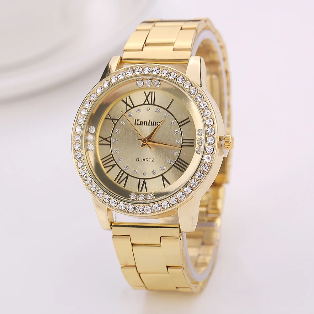 Buy Fashion Ladies watches Women Crystal Rhinestone