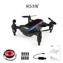 H53W H54W Shadow Wifi FPV 480P Camera Mini Foldable Pocket Drone Helicopter APP Control G-sensor RC Quadcopter Dron H992