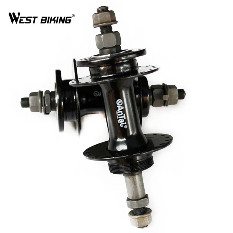 Steel Material Quick Release Bike Hub Front Rear Mountain Road Bike