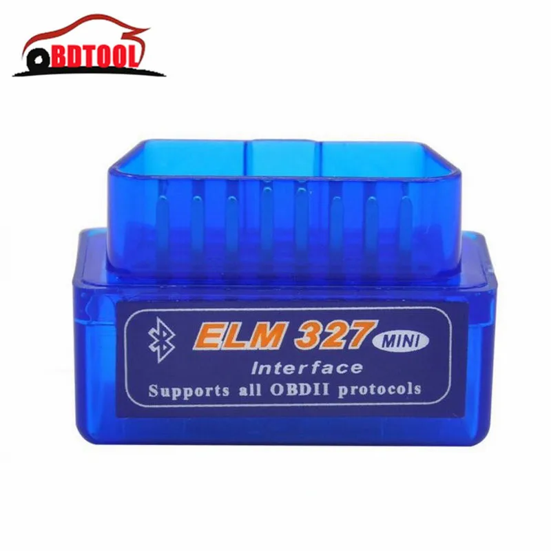 

2019 Mini ELM327 Bluetooth 2.0 Interface V2.1 OBD2 OBD 2 Auto Diagnostic-Tool ELM 327 Works ON Android Torque/PC v 2.1 BT adapte