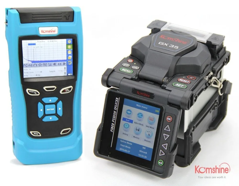 

GX35 Fusion Splicer Kit w/ Sumitomo FC-6S Cleaver+QX40SM 1310/1550 OTDR