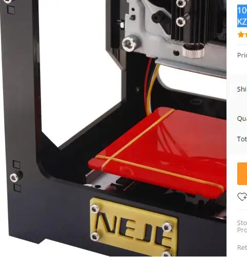 1500MW DIY USB Laser Engraver Printer Cutter Engraving Machine NEJE DK-8-KZ DIY Laser Carving Machine Protective Glasses