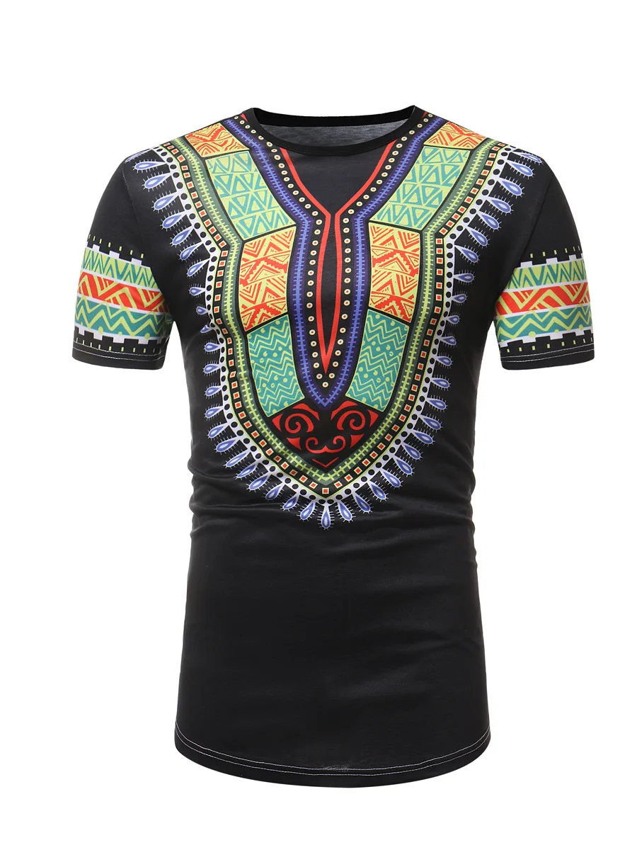 Африканская мужская одежда roupa africana dashiki Мужская Африка с коротким рукавом лацканы Рубашки поло для мужчин нигерийский традиционный одежда