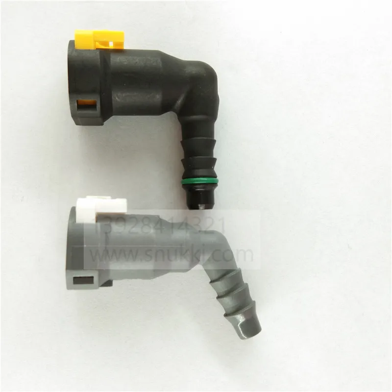 7.89mm-ID6 auto Fuel line quick connector 5/16 Fuel pipe joint plastic female connector 2pcs a lot