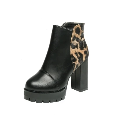 

British wind Martin boots women's boots 2018 autumn new short boots stiletto pointed high heels winter women's shoes