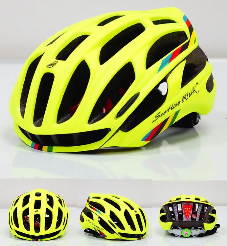 Pro 36 вентиляционные отверстия Триатлон свет для велосипедного шлема EPS мужчины/женщины интегрально-литой горный шоссейный велосипед MTB Спорт светодиодный велосипедный шлем