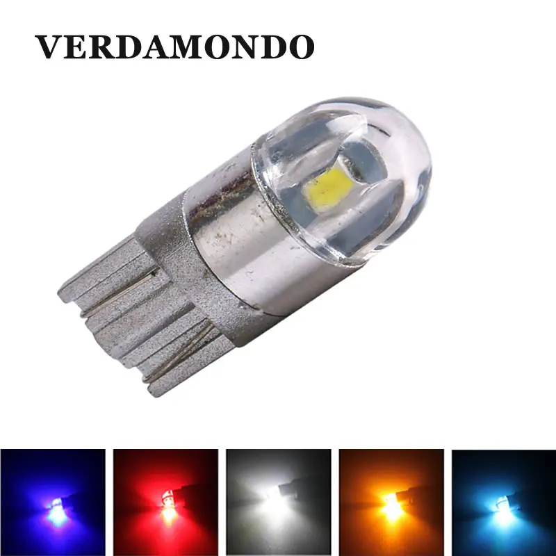 

W5W 2-3030 SMD Auto T10 LED 194 168 Car Accessories Dome Light Instrument License Plate Bulbs Panel Lamp Interior Lighting12V