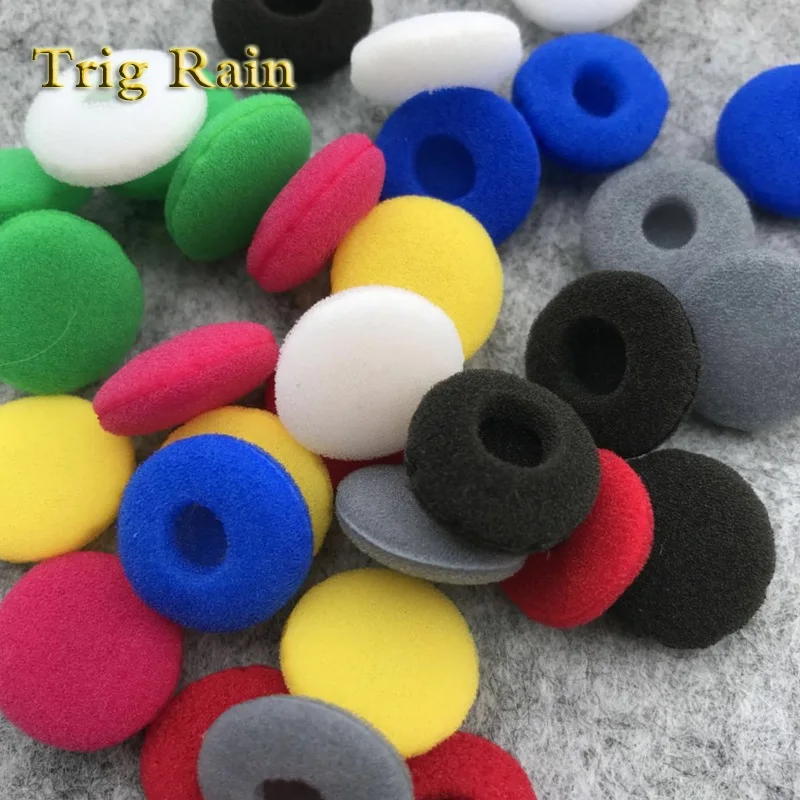 20pcs Ear Pads For Headphones Foam 18mm Sponge Bluetooth Earphones Replacement Earphone Earpads Covers MP3 MP4 Moblie Phone