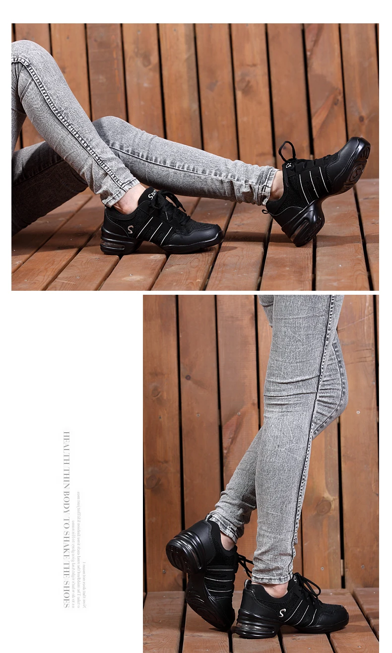 POLALI/дышащая обувь для танцев на мягкой подошве; женские спортивные кроссовки для танцев; обувь в стиле джаз и хип-хоп; женская танцевальная обувь; Zapatos