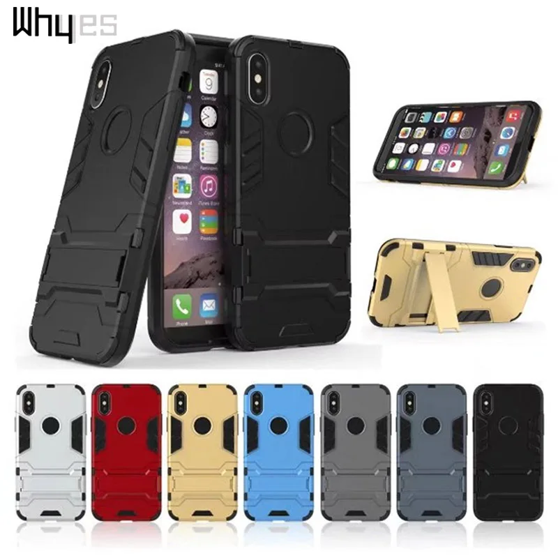 

Whyes For Iphone Xs Max XR 7 Plus Case TPU Hard Armor Cases For Apple IPhone SE 5 6 6S 7 8 Plus 5S Shockproof Cover Case