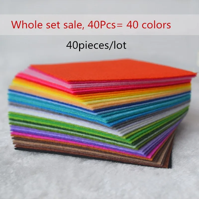 30*30 см войлочная ткань DIY поделки для детей войлочные цветы гирлянда детский сад