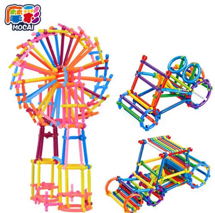 500 pieces/set Smart Stick building blocks Assembling blocks novelty
