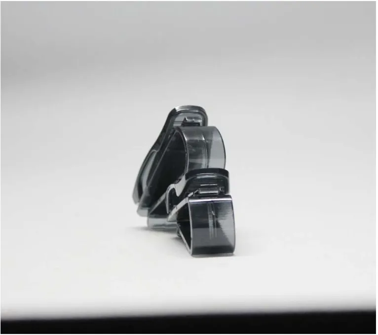 Автомобильный зажим для очков переоборудование аксессуары для Renault 2 кнопки Clio Scenic Megane 2 Duster Captur Twingo модус автостайлинг