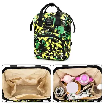 

Waterproof Mommy Diaper Bags Oxford Cloth Maternity Nappy Bags Mother Large Capacity Top-handle Bag Baby Nursing Care Handbags